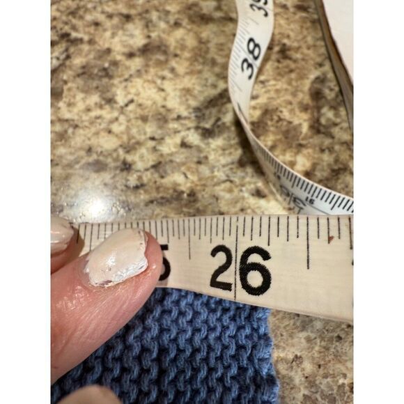 Tommy Bahama Blue V Neck Long Sleeve Sweater - Picture 6 of 10